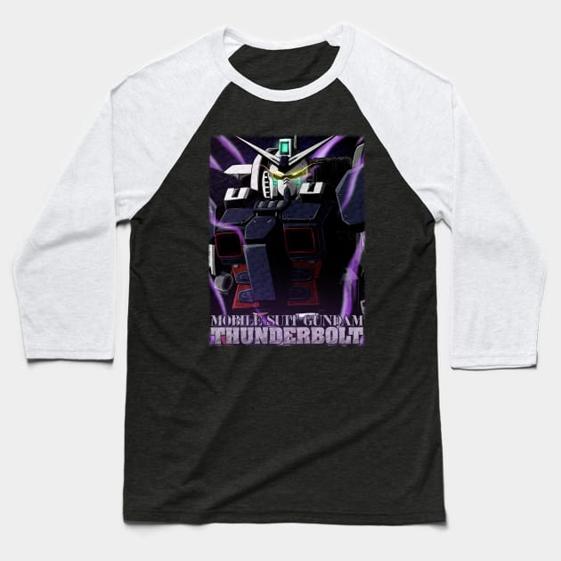 Gundam Full Armor Baseball T-Shirt by Dishaw studio
